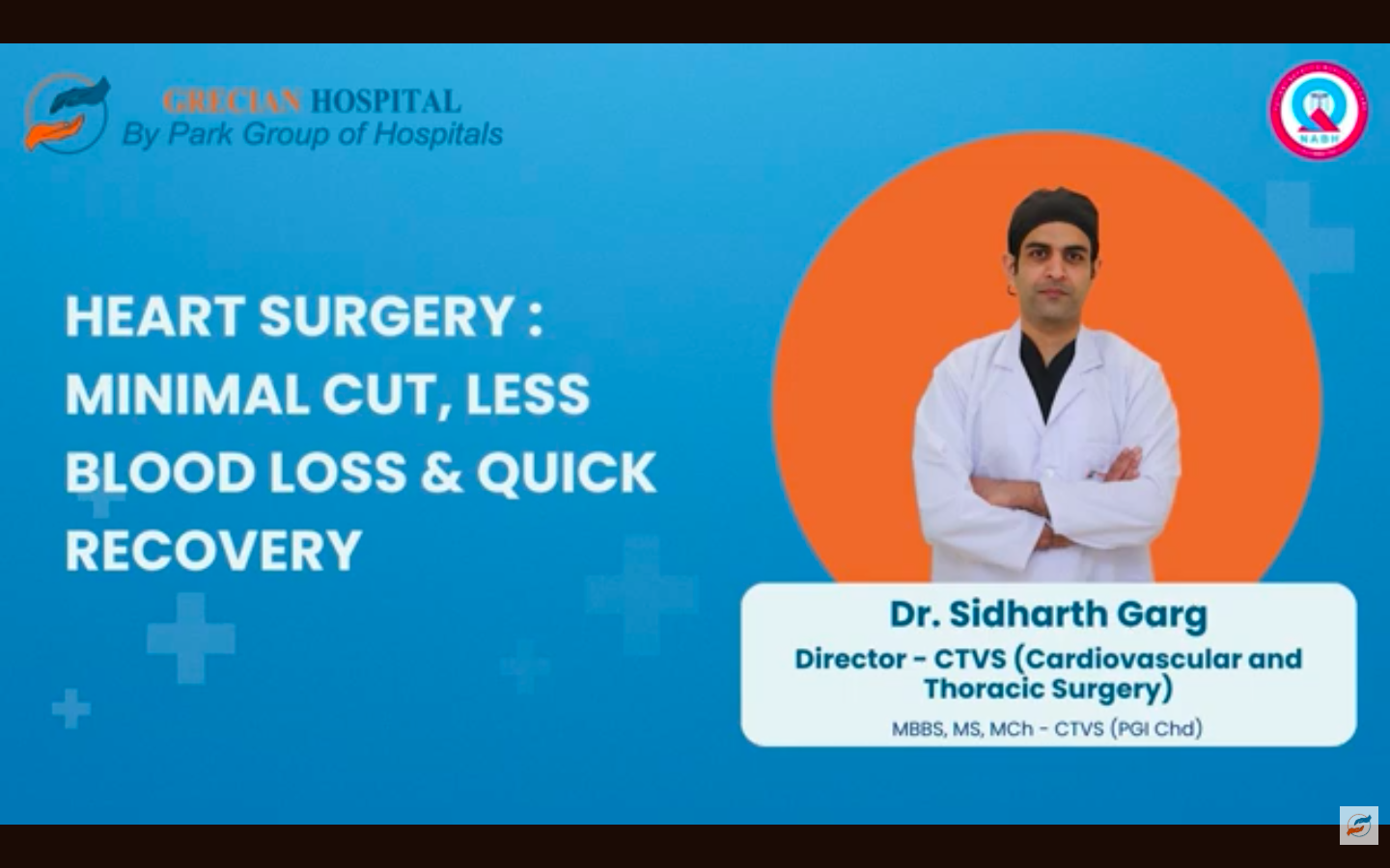 Heart Surgery: Minimal Cut, Less Blood Loss & Quick Recovery